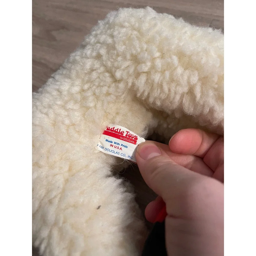 Vintage Cuddle Toys by Douglas 1987 Stuffed Lamb Childrens Unisex